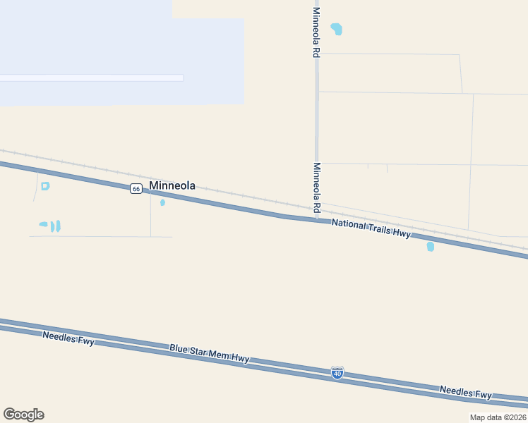 map of restaurants, bars, coffee shops, grocery stores, and more near 40744 National Trails Highway in Daggett