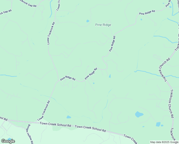 map of restaurants, bars, coffee shops, grocery stores, and more near 371 Pine Ridge Road in Blairsville
