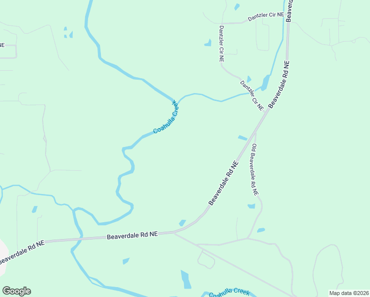 map of restaurants, bars, coffee shops, grocery stores, and more near 537 Beaverdale Road Northeast in Dalton