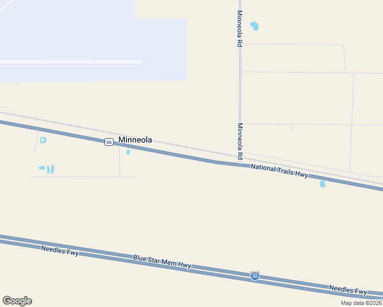 map of restaurants, bars, coffee shops, grocery stores, and more near 40744 National Trails Highway in Daggett