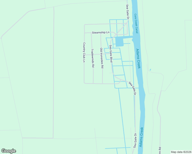 map of restaurants, bars, coffee shops, grocery stores, and more near 105 Old Ironsides Road in Newport