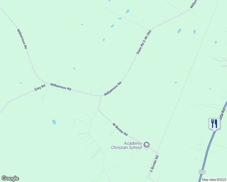 map of restaurants, bars, coffee shops, grocery stores, and more near 3915 Williamson Road in Rock Hill