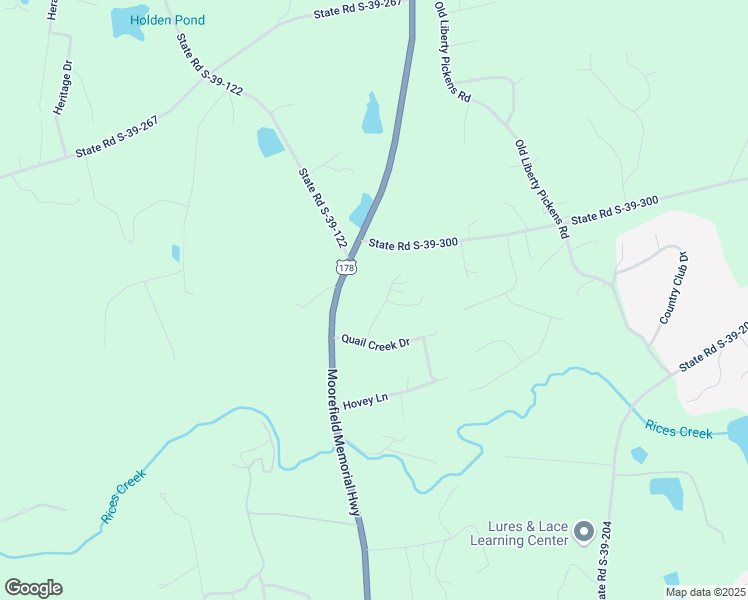 map of restaurants, bars, coffee shops, grocery stores, and more near 110 Hutton Road in Liberty