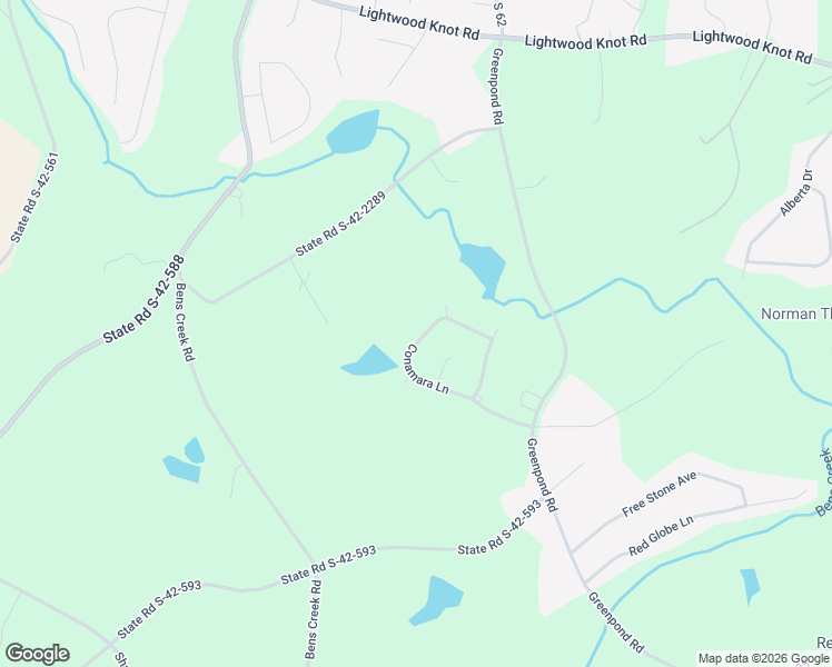 map of restaurants, bars, coffee shops, grocery stores, and more near 163 Conamara Lane in Woodruff