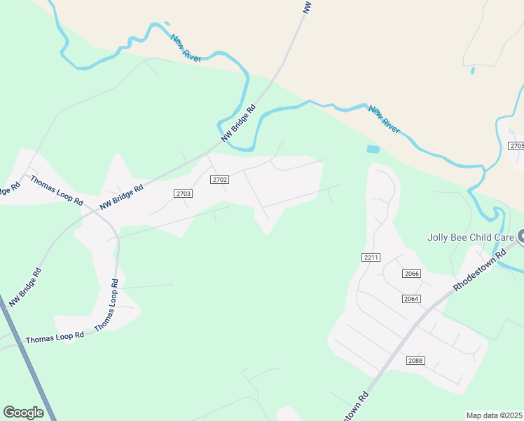map of restaurants, bars, coffee shops, grocery stores, and more near 318 South Brandon Way in Jacksonville