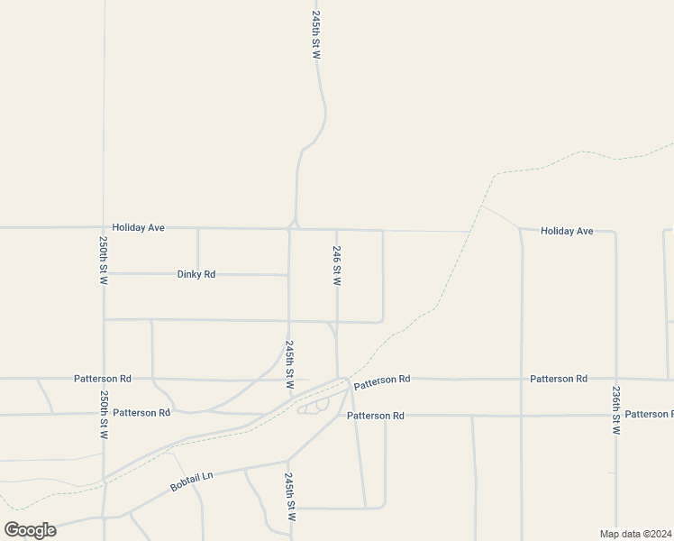 map of restaurants, bars, coffee shops, grocery stores, and more near 246 Street West in Kern County