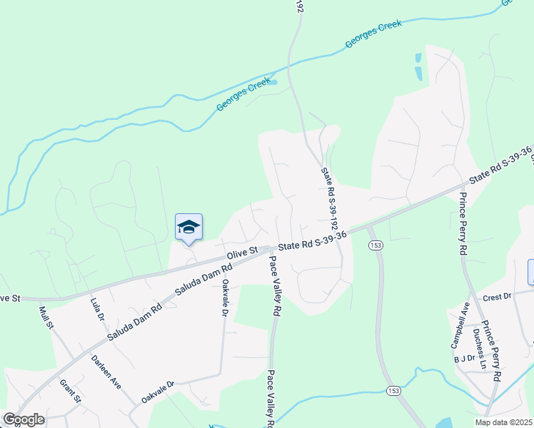 map of restaurants, bars, coffee shops, grocery stores, and more near 110 China Berry Court in Easley