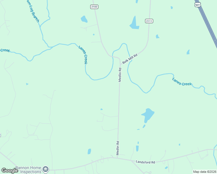 map of restaurants, bars, coffee shops, grocery stores, and more near 6502 Medlin Road in Monroe