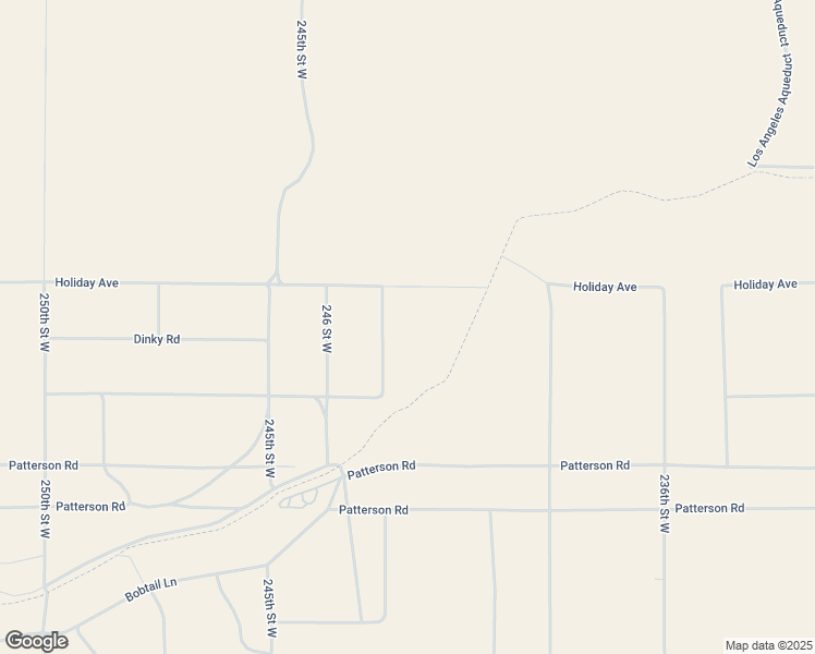 map of restaurants, bars, coffee shops, grocery stores, and more near Holiday Avenue in Rosamond