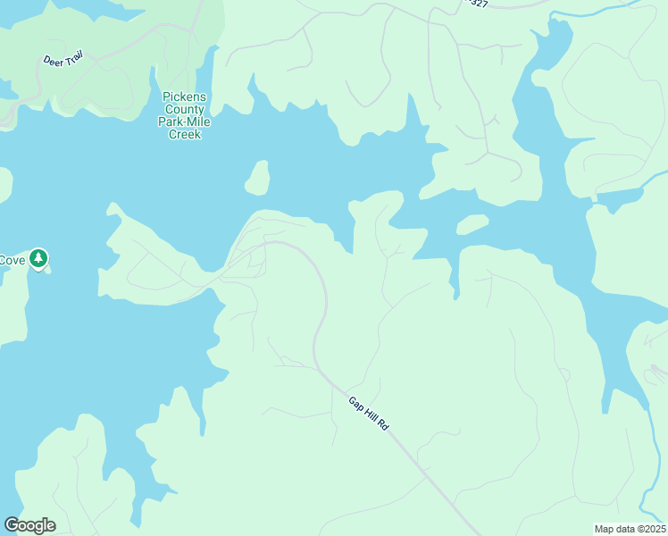 map of restaurants, bars, coffee shops, grocery stores, and more near 648 Gap Hill Road in Six Mile