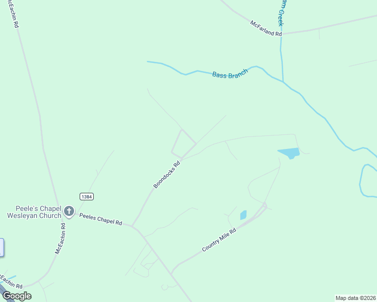 map of restaurants, bars, coffee shops, grocery stores, and more near 20760 Boondocks Road in Laurel Hill