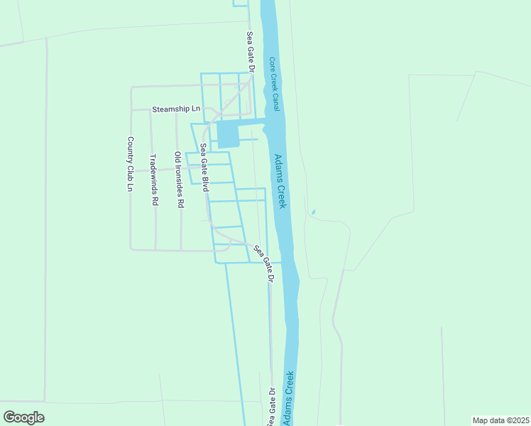 map of restaurants, bars, coffee shops, grocery stores, and more near 622 Sea Gate Drive in Newport