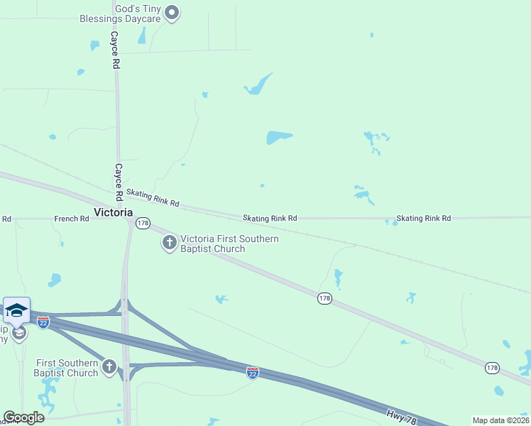 map of restaurants, bars, coffee shops, grocery stores, and more near 791 Skating Rink Road in Red Banks