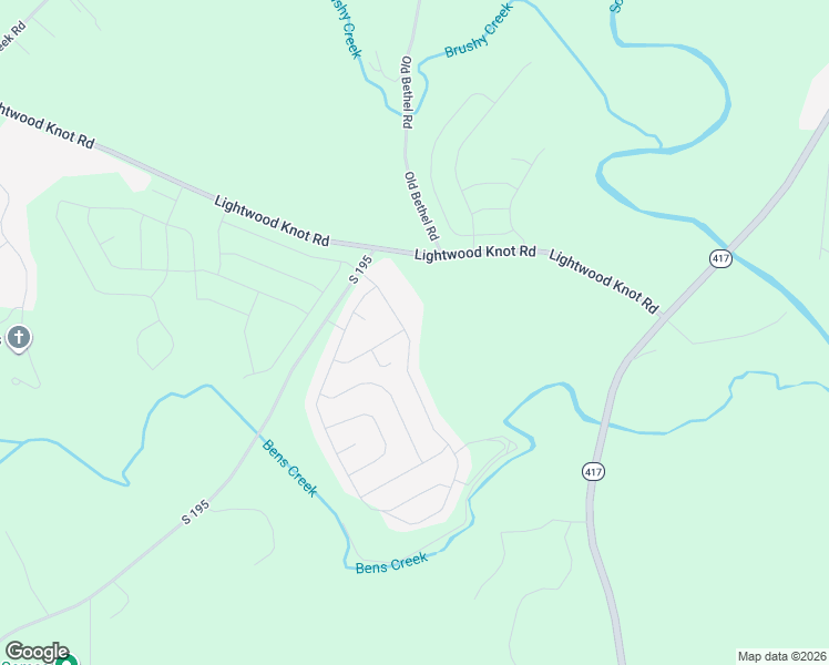 map of restaurants, bars, coffee shops, grocery stores, and more near 163 Fenwick Drive in Woodruff