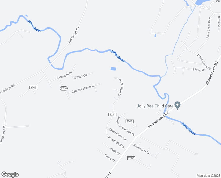 map of restaurants, bars, coffee shops, grocery stores, and more near 307 Rivers Edge Court in Jacksonville
