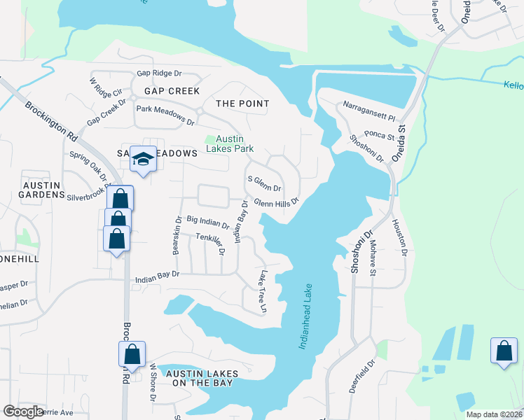 map of restaurants, bars, coffee shops, grocery stores, and more near 7533 Glenn Hills Drive in Sherwood