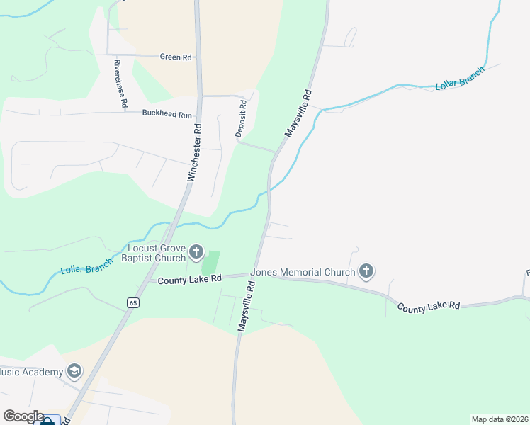 map of restaurants, bars, coffee shops, grocery stores, and more near 5660 Maysville Road in New Market