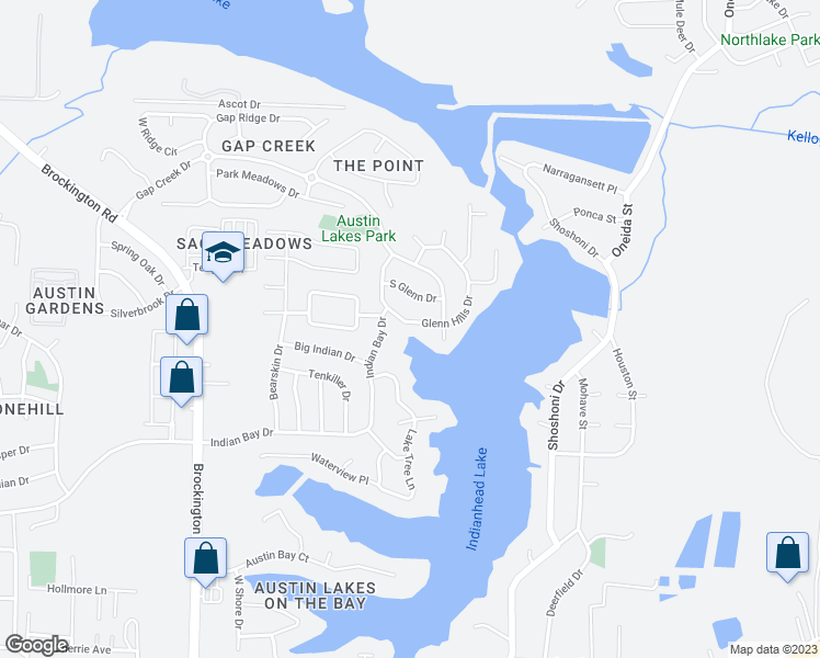 map of restaurants, bars, coffee shops, grocery stores, and more near 7533 Glenn Hills Drive in Sherwood