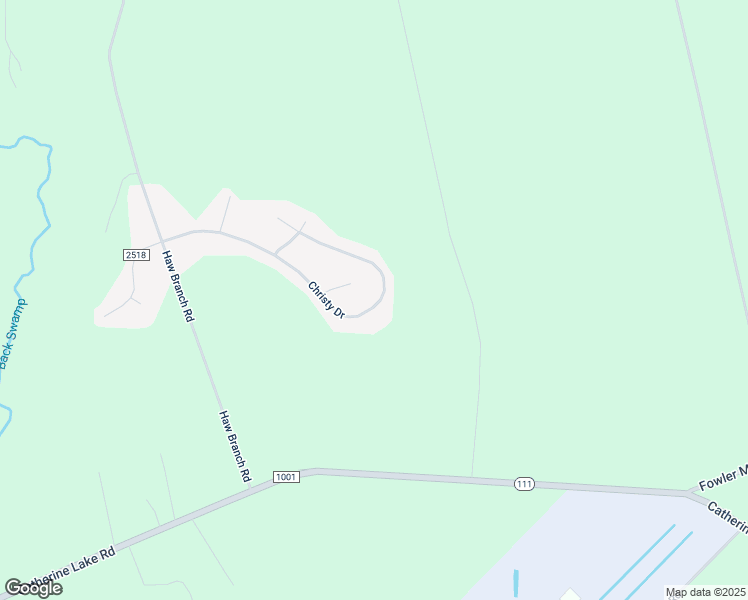 map of restaurants, bars, coffee shops, grocery stores, and more near Christy Drive in Beulaville