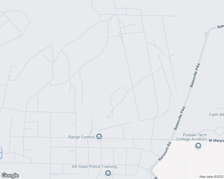 map of restaurants, bars, coffee shops, grocery stores, and more near in NO LITTLE ROCK