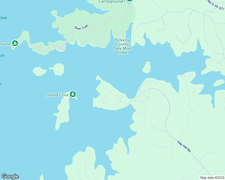 map of restaurants, bars, coffee shops, grocery stores, and more near 948 Gap Hill Road in Six Mile