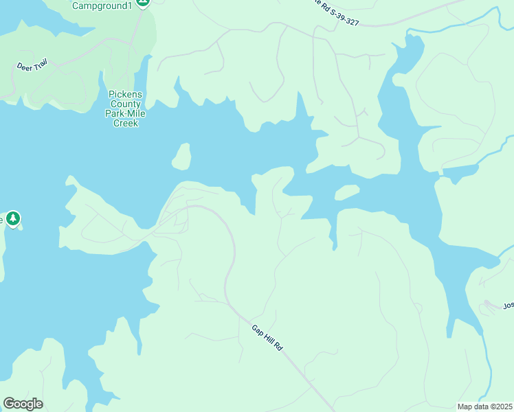 map of restaurants, bars, coffee shops, grocery stores, and more near 648 Gap Hill Road in Six Mile