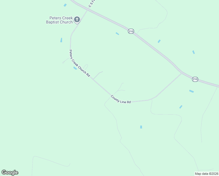 map of restaurants, bars, coffee shops, grocery stores, and more near 4977 Billy Baker Lane in Roseboro