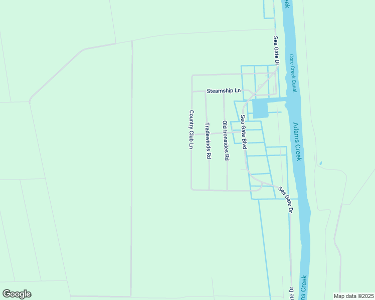map of restaurants, bars, coffee shops, grocery stores, and more near 167 Country Club Lane in Newport