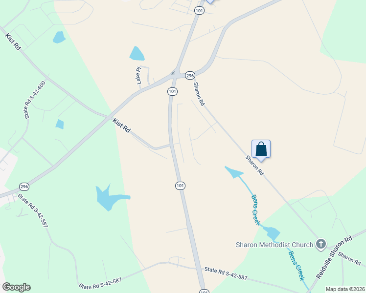 map of restaurants, bars, coffee shops, grocery stores, and more near 3011 South Carolina 101 in Greer
