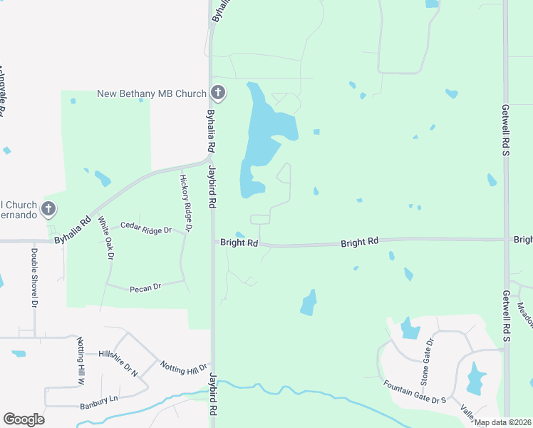 map of restaurants, bars, coffee shops, grocery stores, and more near 2170 Bright Road in Hernando