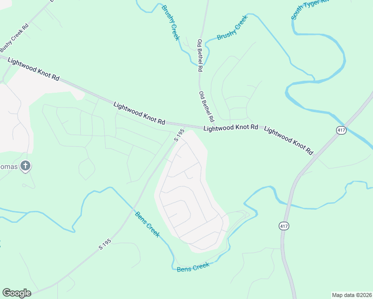 map of restaurants, bars, coffee shops, grocery stores, and more near 163 Fenwick Drive in Woodruff
