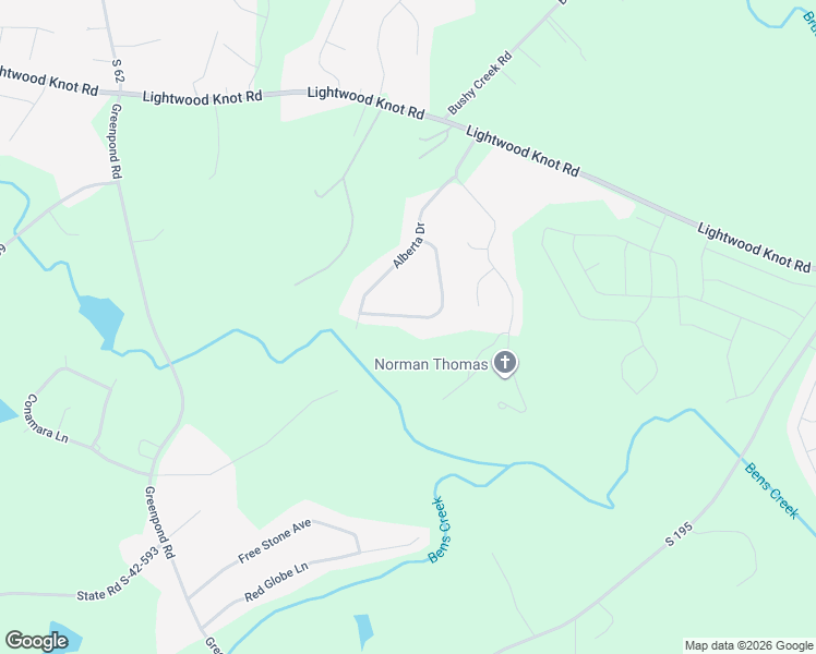 map of restaurants, bars, coffee shops, grocery stores, and more near 262 Georgia Queen Drive in Woodruff