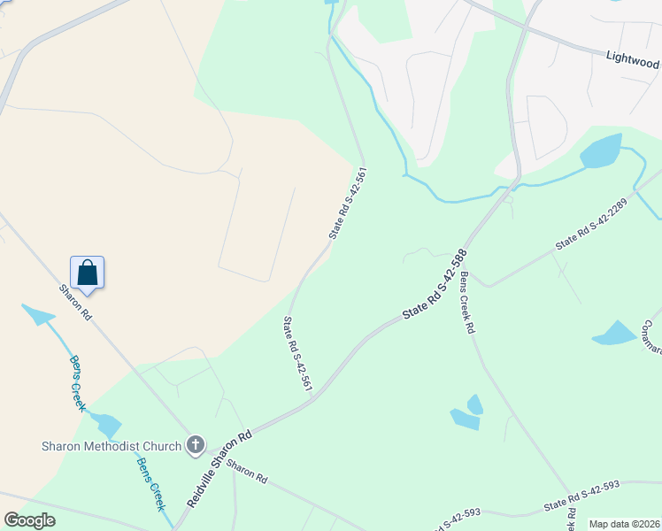 map of restaurants, bars, coffee shops, grocery stores, and more near 250 State Road S-42-561 in Woodruff