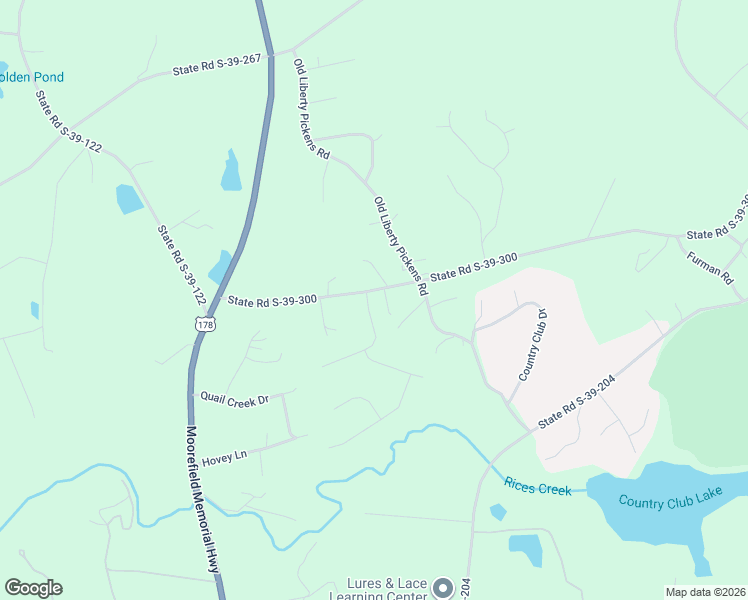 map of restaurants, bars, coffee shops, grocery stores, and more near 296 Old Liberty Pickens Road in Pickens