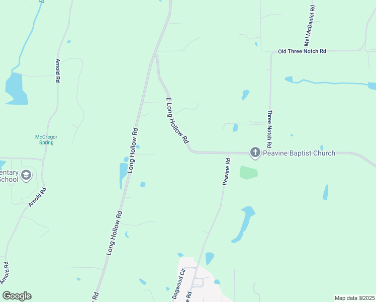 map of restaurants, bars, coffee shops, grocery stores, and more near 520 East Long Hollow Road in Rock Spring