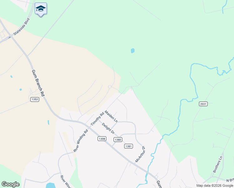 map of restaurants, bars, coffee shops, grocery stores, and more near 405 Timothy Road in Jacksonville