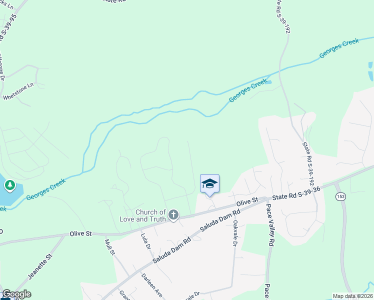 map of restaurants, bars, coffee shops, grocery stores, and more near 120 Heatherbrooke Court in Easley