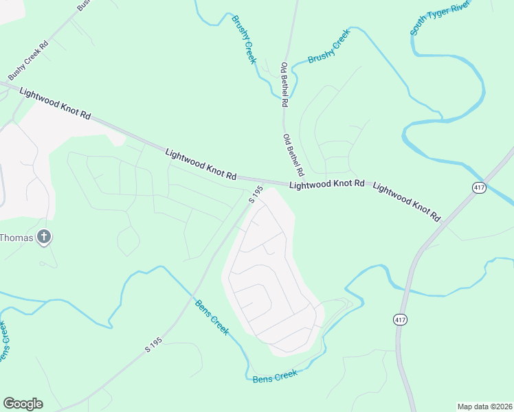 map of restaurants, bars, coffee shops, grocery stores, and more near 1530 Lightwood Knot Road in Woodruff