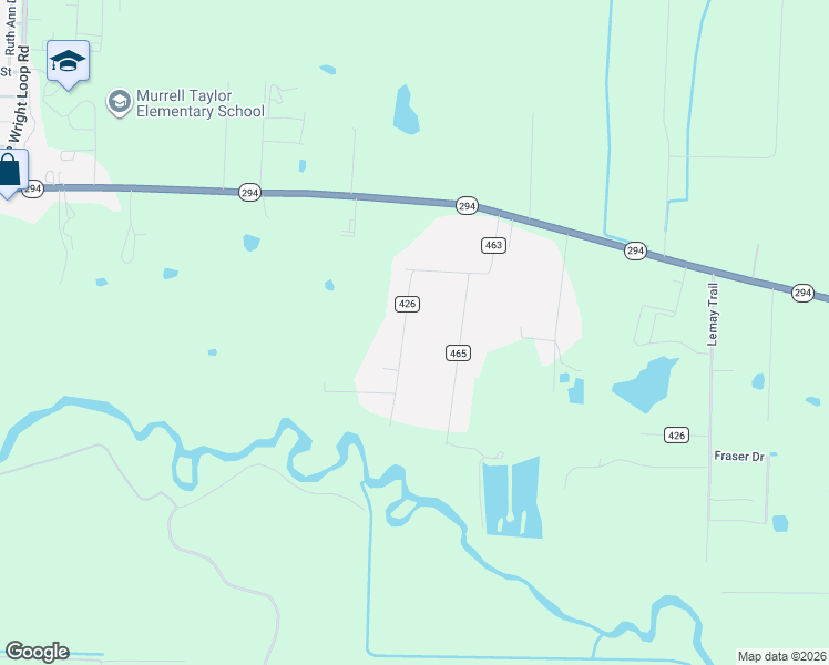 map of restaurants, bars, coffee shops, grocery stores, and more near 132 Quapaw Trail in Jacksonville