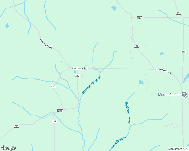map of restaurants, bars, coffee shops, grocery stores, and more near 389 County Road 231 in Iuka