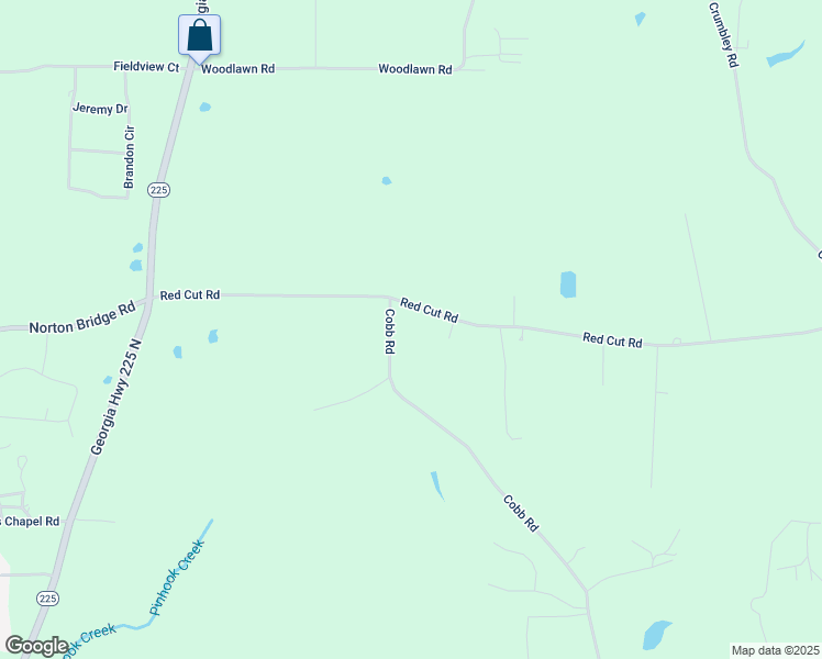 map of restaurants, bars, coffee shops, grocery stores, and more near 1708 Cobb Road in Chatsworth