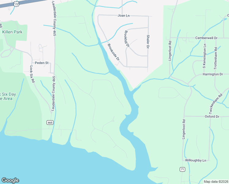map of restaurants, bars, coffee shops, grocery stores, and more near 426-432 Heron Cove Road in Killen