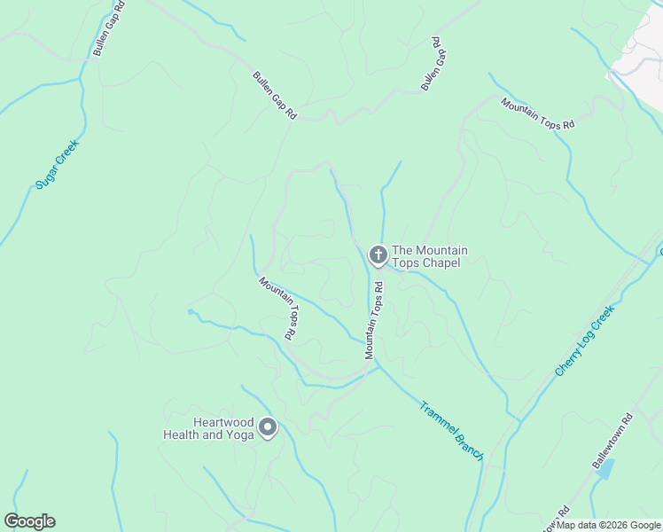 map of restaurants, bars, coffee shops, grocery stores, and more near 584 Hiawatha Trail in Blue Ridge