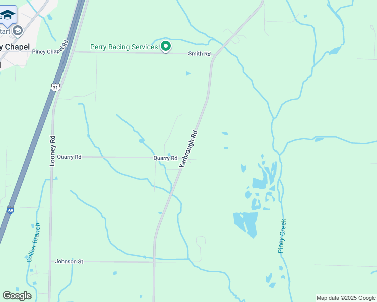 map of restaurants, bars, coffee shops, grocery stores, and more near 20042 Yarbrough Road in Athens