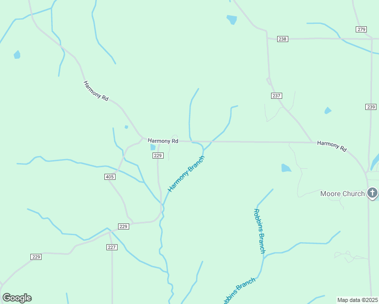 map of restaurants, bars, coffee shops, grocery stores, and more near 389 County Road 231 in Iuka