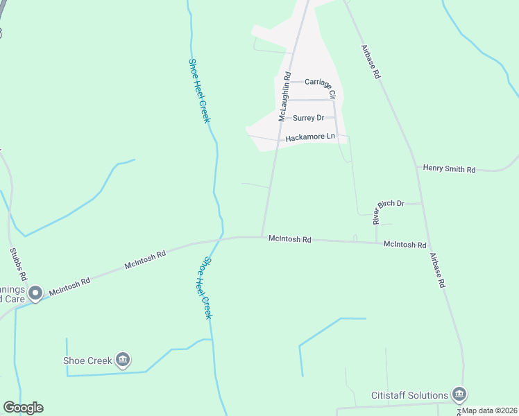 map of restaurants, bars, coffee shops, grocery stores, and more near 21000 McLaughlin Road in Laurinburg