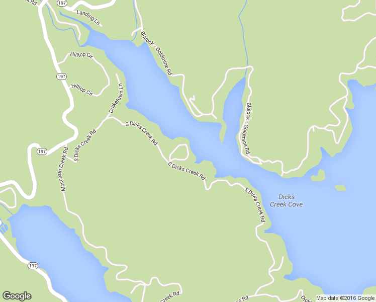 map of restaurants, bars, coffee shops, grocery stores, and more near 61 Crocodile Circle in Clarkesville