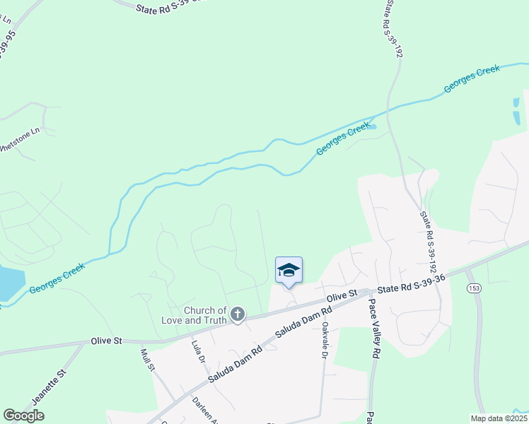 map of restaurants, bars, coffee shops, grocery stores, and more near 120 Heatherbrooke Court in Easley