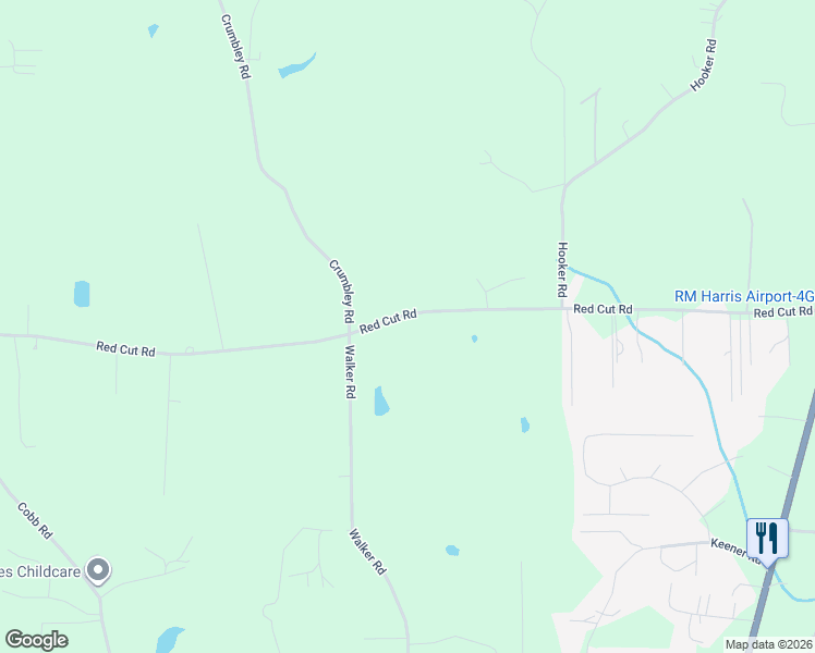 map of restaurants, bars, coffee shops, grocery stores, and more near 984 Red Cut Road in Chatsworth