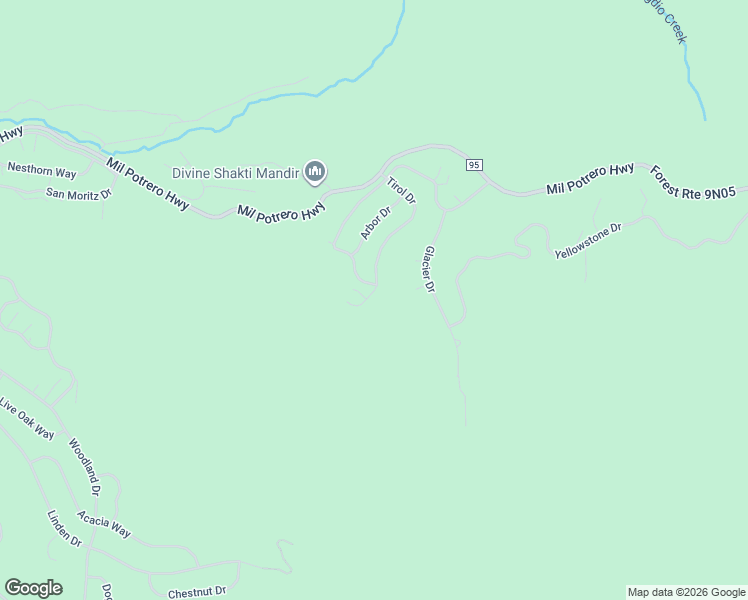 map of restaurants, bars, coffee shops, grocery stores, and more near 2308 Tirol Drive in Frazier Park